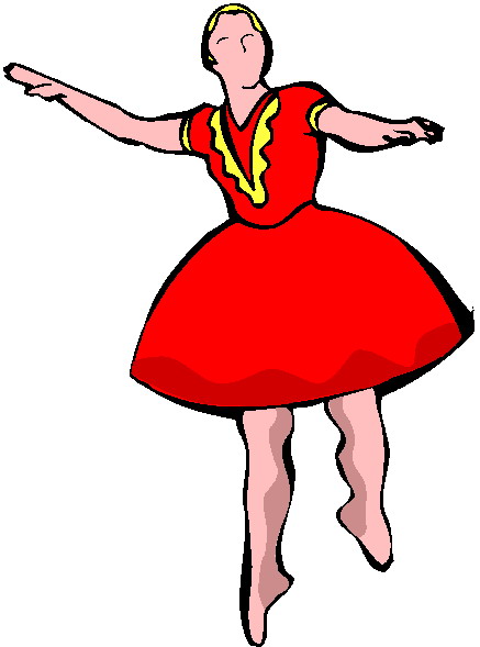 Dancing clip art