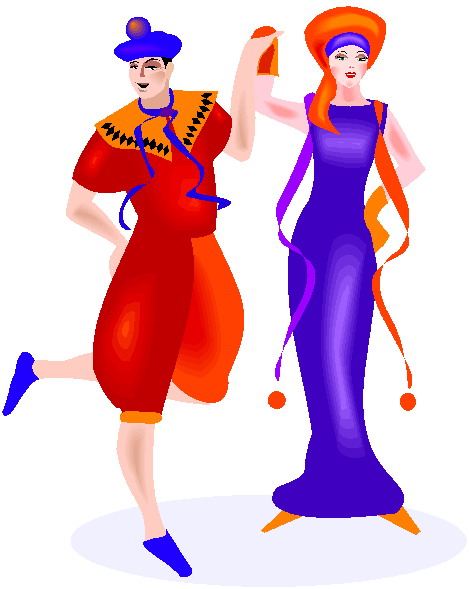 Dancing clip art