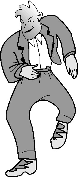 Dancing clip art