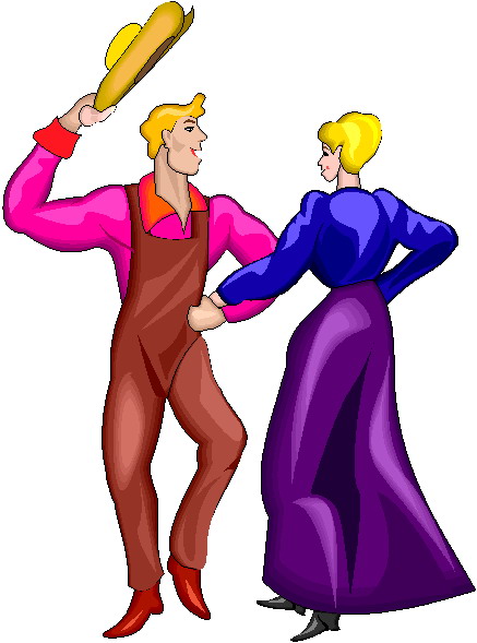 Dancing clip art