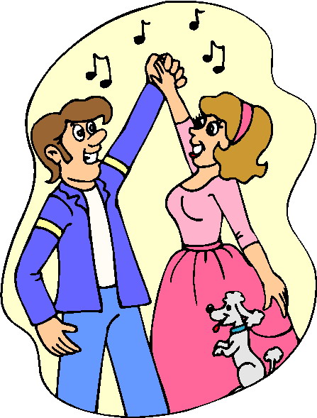 Dancing clip art