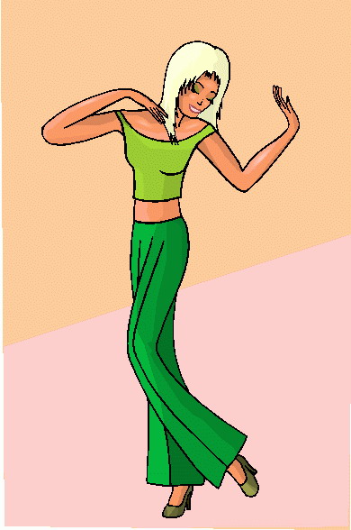 Dancing clip art