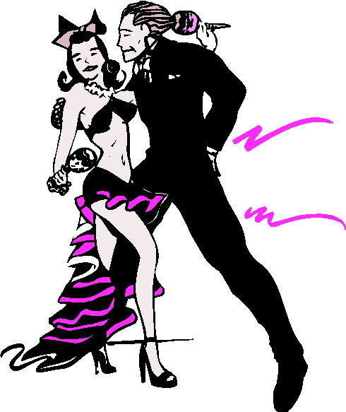 Dancing clip art