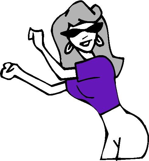 Dancing clip art