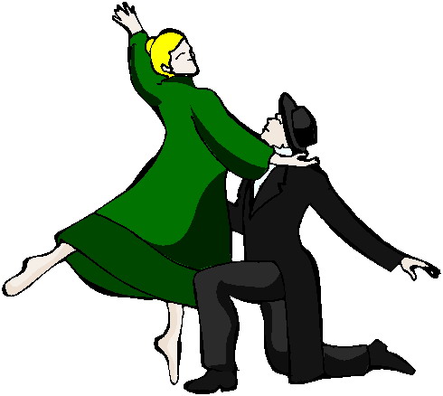 Dancing clip art