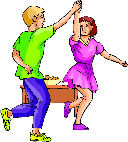 Dancing clip art