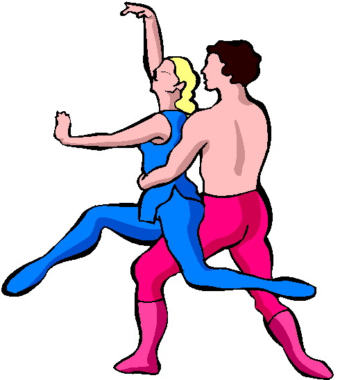 Dancing clip art