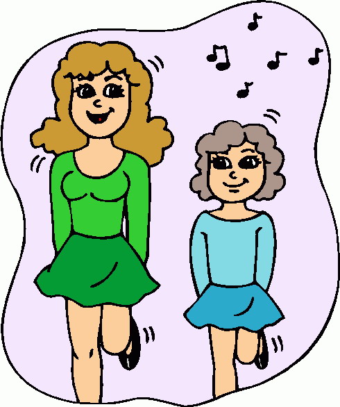 Dancing clip art