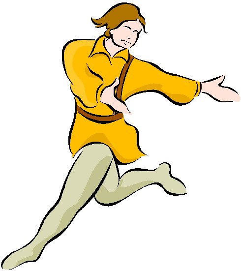 Dancing clip art