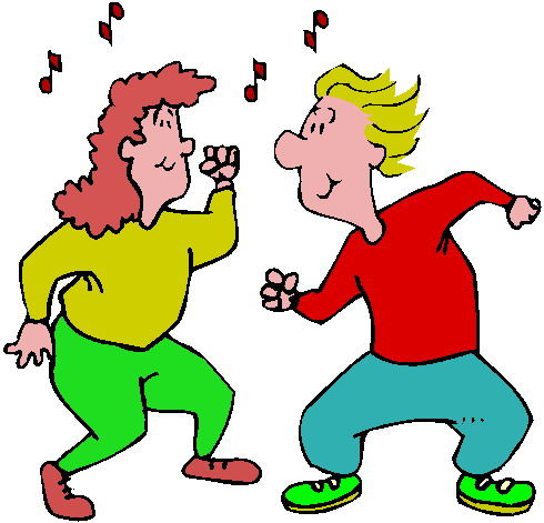 Dancing clip art