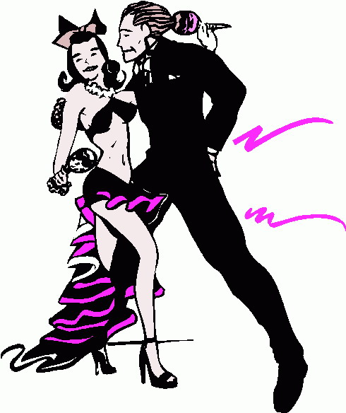 Dancing clip art