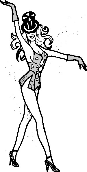 Dancing clip art