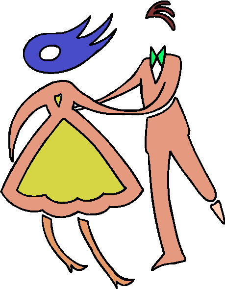 Dancing clip art