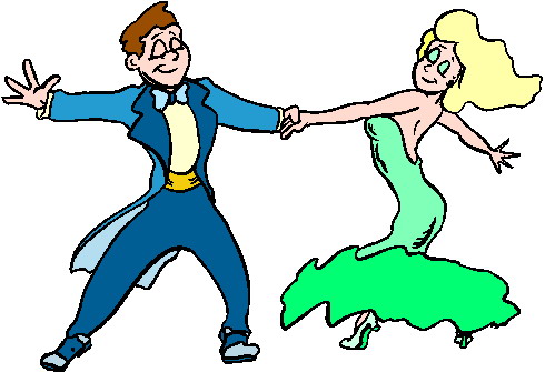 Dancing clip art