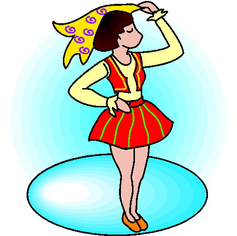 Dancing clip art