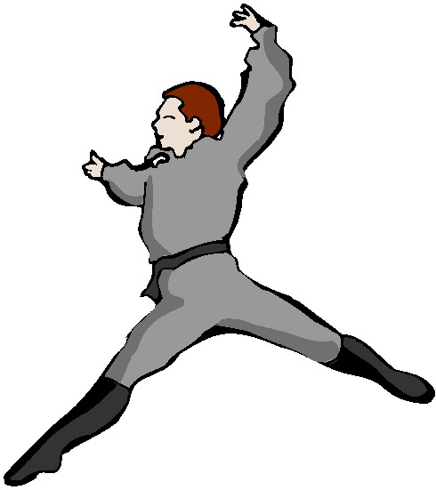 Dancing clip art