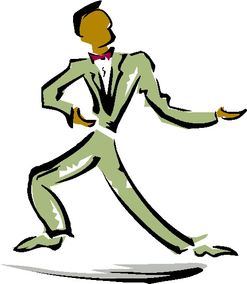 Dancing clip art