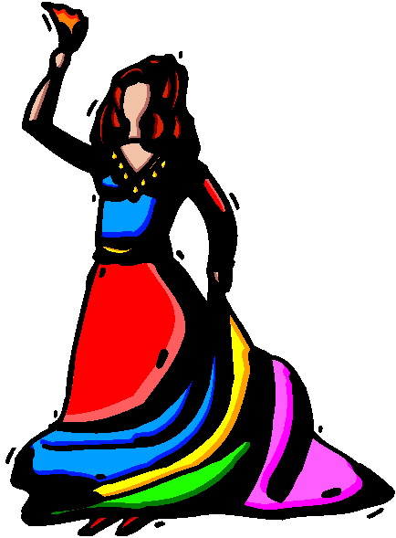 Dancing clip art