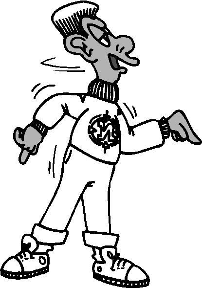 Dancing clip art