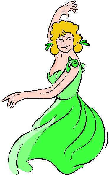 Dancing clip art