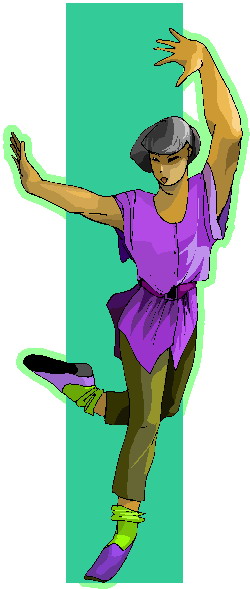 Dancing clip art