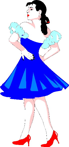 Dancing clip art