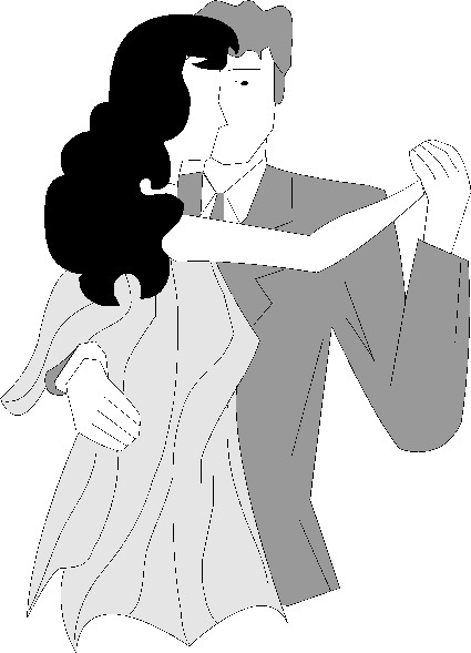 Dancing clip art