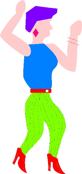 Dancing clip art