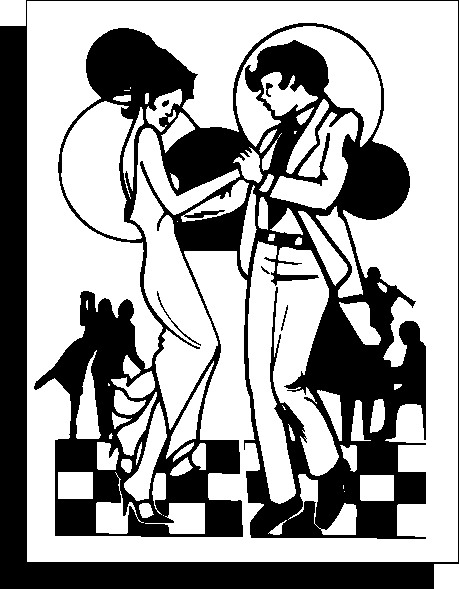 Dancing clip art