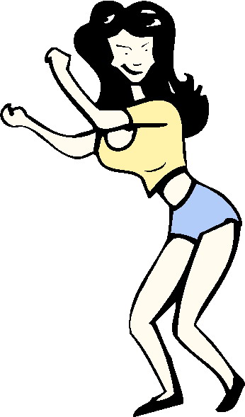 Dancing clip art