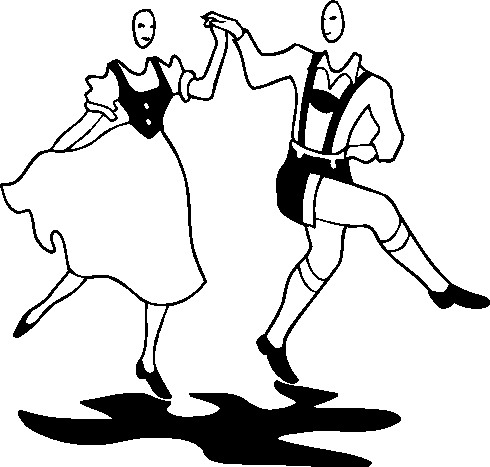 Dancing clip art