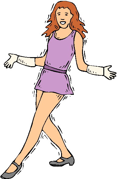 Dancing clip art