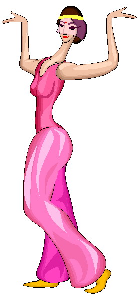 Dancing clip art