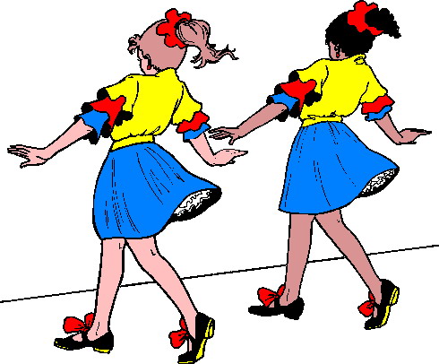 Dancing clip art