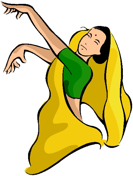 Dancing clip art