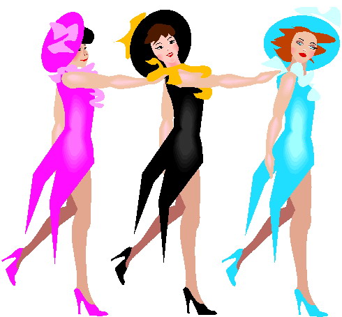 Dancing clip art