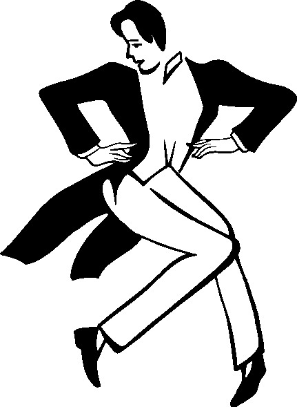 Dancing clip art