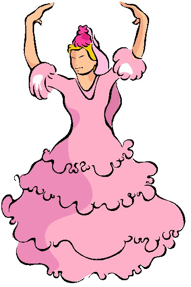 Dancing clip art