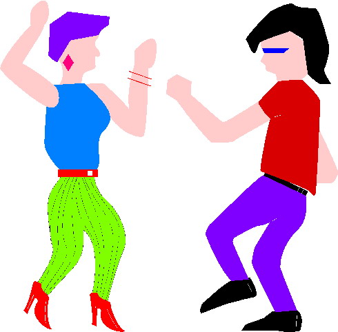 Dancing clip art