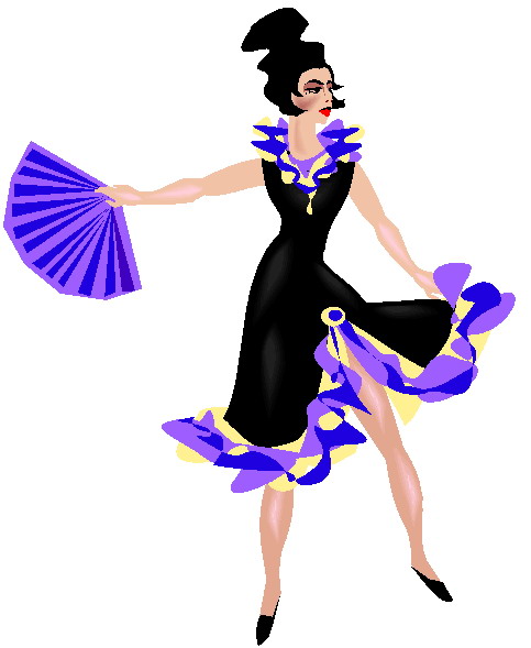Dancing clip art