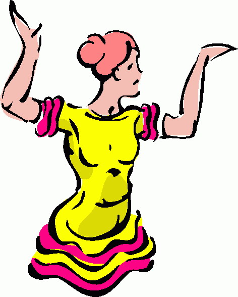 Dancing clip art