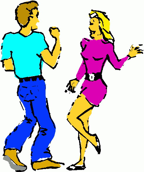 Dancing clip art