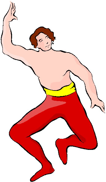 Dancing clip art