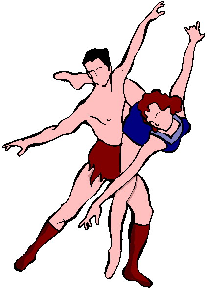 Dancing clip art