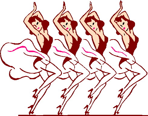 Dancing clip art