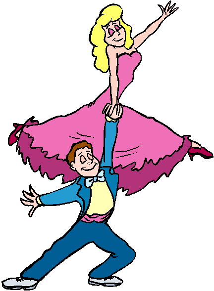 Dancing clip art