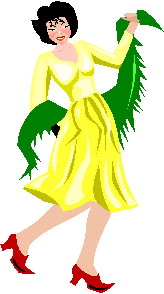 Dancing clip art