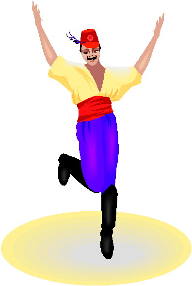 Dancing clip art