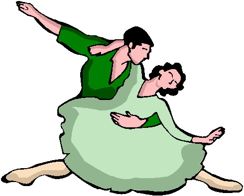 Dancing clip art