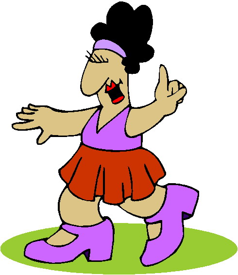 Dancing clip art